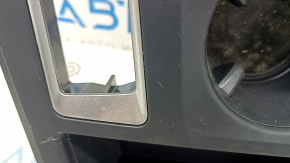 VW Atlas 24-25 center console trim with cup holder, black, for wireless charging, with trim, scratches