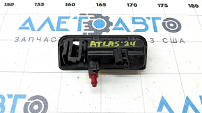 External trunk handle with button for opening the trunk door, VW Atlas 24-25, under the camera