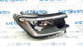 Right front headlight VW Atlas 24-25 LED with ambient lighting and corrector