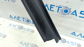 Left 2nd row right seat inner guide trim, black, Toyota Sienna 21-25