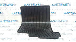 Interior mat for 8 seats, 2nd row, rear left, Toyota Sienna 21-25, black rubber