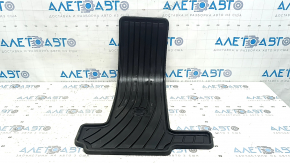 Interior mat for 8 seats, 2nd row, rear right, Toyota Sienna 21-25, black rubber