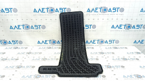 Interior mat for 8 seats, 2nd row, rear right, Toyota Sienna 21-25, black rubber