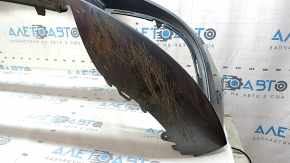 Front bumper bare Mercedes C-class W205 300/350e/350h/400 19-21 without parking sensors, graphite 992, worn