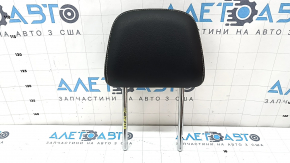 Rear right headrest, 2nd row, VW Atlas 24-25, black leather, white stitching