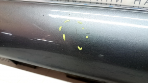 Left threshold for Mercedes C-class W205 300/350e/350h/400 15-21 with chrome molding, graphite, scratches