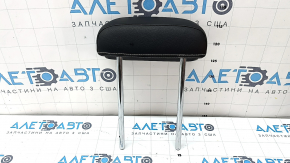 Rear center headrest, 2nd row, VW Atlas 24-25, black leather, white stitching