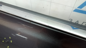 Right threshold for Mercedes C-class W205 300/350e/350h/400 15-21 with chrome molding, graphite 992