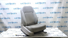 Passenger seat VW Passat b7 12-15 USA without airbag, mechanical, cloth gray