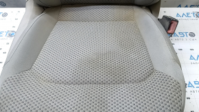 Passenger seat VW Passat b7 12-15 USA without airbag, mechanical, cloth gray