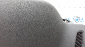 Front dashboard with AIRBAG Kia Niro 17-19 HEV, PHEV gray, without central speaker, with light sensor, scratches