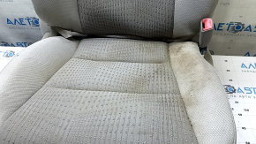 Passenger seat Toyota Camry v50 12-14 usa without airbag, mechanical, gray cloth, dry cleanable