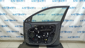 Kia Niro 17-22 keyless front right door assembly, graphite MST, bumpers