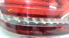 Left Mercedes C-class W205 19-21 LED headlight, water contact, peeling reflector
