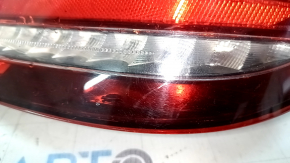 Right headlight Mercedes C-class W205 19-21 LED contact with water, reflector peeled off