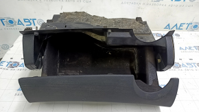 Mercedes C-class W205 15-21 black glove compartment, 2 parts, scratches, water contact
