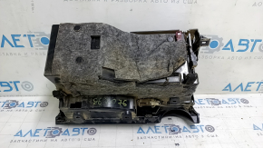Mercedes C-class W205 15-21 black glove compartment, 2 parts, scratches, water contact
