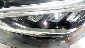 Mercedes C-Class W205 19-21 LED front left headlight assembly with seal, sand, scratches