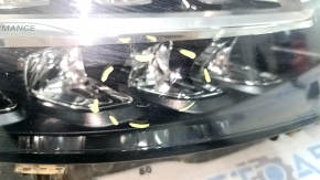 Mercedes C-class W205 19-21 LED right front headlight with seal, sand, chips, scratches