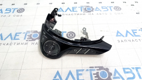 Left steering wheel control buttons for a 2013-2017 Honda Accord with a glossy trim and lower controls, worn buttons