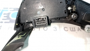 Left steering wheel control buttons for a 2013-2017 Honda Accord with a glossy trim and lower controls, worn buttons