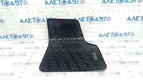 Front left floor mat for VW Atlas 18-25, black cloth