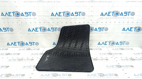 Front left floor mat for VW Atlas 18-25, black cloth