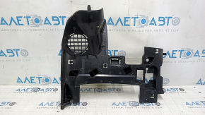 Mercedes C-class W205 15-21 black driver's footwell front panel trim, without lamp
