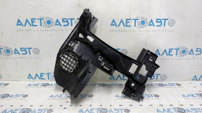 Mercedes C-class W205 15-21 black driver's footwell front panel trim, without lamp