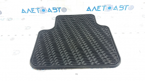Front left floor mat for VW Atlas 18-25, black cloth