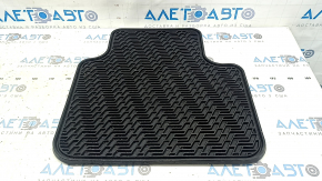 Front left floor mat for VW Atlas 18-25, black cloth