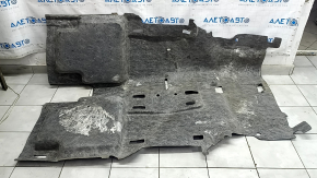 Black rear floor covering for VW Atlas 18-25 (7 seats), for cleaning