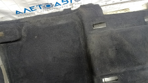 Black rear floor covering for VW Atlas 18-25 (7 seats), for cleaning