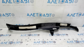 Left lower rear pillar trim for Mercedes C-class W205 15-21, black, under airbag