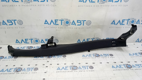 Right lower rear pillar trim for Mercedes C-class W205 15-21, black, under the airbag