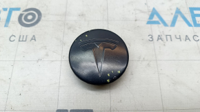 Tesla Model X 16-21 Type 2 Wheel Center Cap, Black, Paint Blistering