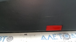 Door trim card front right Mercedes C-class W205 19-21 dark gray leather, Burmester, dark gray leather insert, dark gray leather armrest, gray molding, with handle, contact with water, under 