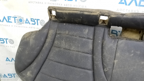 Rear seat cushion, 2nd row, Mercedes C-class W205 15-21, dark gray leather, perforated, dry-cleanable