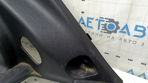 Left arch trim for Kia Niro 17-18 HEV, PHEV, black, under the curtain, without a subwoofer, without the upper plug, with the front plug, scratches