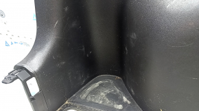 Left arch trim for Kia Niro 17-18 HEV, PHEV, black, under the curtain, without a subwoofer, without the upper plug, with the front plug, scratches