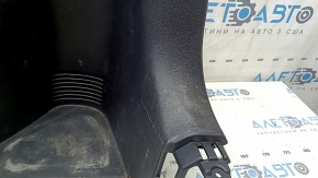 Right arch trim for Kia Niro 17-18 HEV, PHEV, black, under the curtain, with a plug, with a lamp, scratches