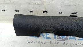 Front left inner door sill plate for Kia Niro 17-22 HEV, PHEV, black, scratches