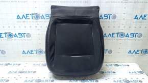 Driver's seat cushion upholstery for VW Beetle 12-15, black leather, heated