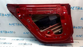 Tesla Model 3 18-20 Red PPMR Rear Left Door, Bare, Pokes