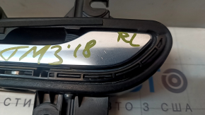 Tesla Model 3 18-20 Chrome Exterior Rear Left Door Handle, Scratches