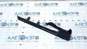 Black rear driver's seat cover for the 13-16 Nissan Pathfinder