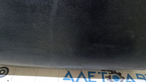Nissan Pathfinder 13-16 driver's seat cushion upholstery, black leather, perforation, scratches, worn