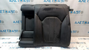 Rear seats, 2nd row, Nissan Leaf 13-12, heated, black leather, upper part, water damage