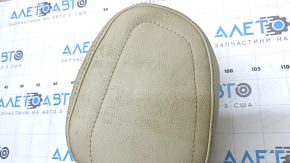 Ford Flex 13-19 passenger seat headrest, beige leather, ready to clean