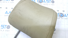 Ford Flex 13-19 passenger seat headrest, beige leather, ready to clean